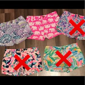 Lilly Pulitzer Girls Shorts Size 8